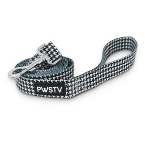 Houndstooth Dog Leash By The Pawsitive Co. - Every Purchase Helps Dogs In Need!